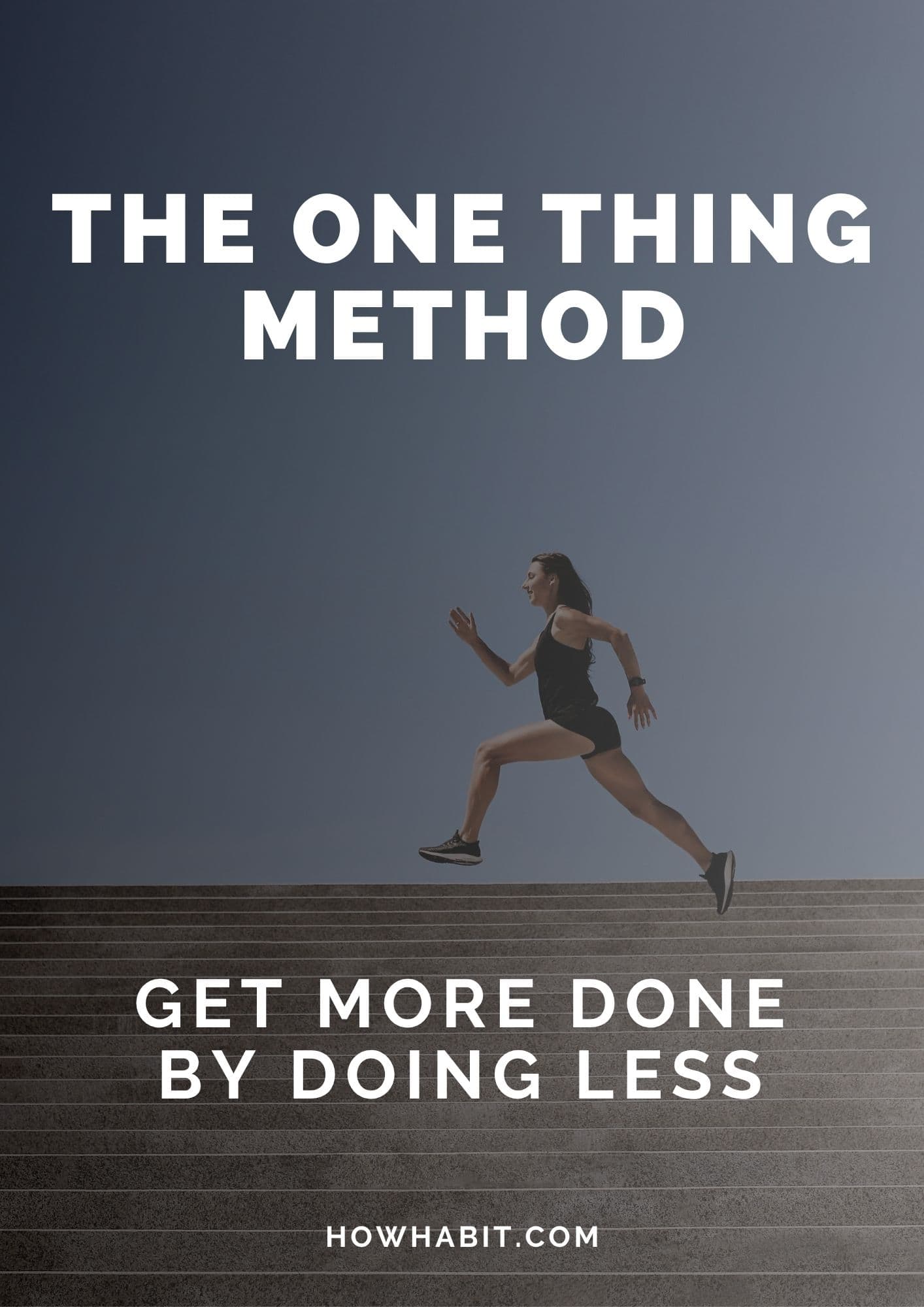 the-one-thing-method-ebook-cover Productivity E-Book Cover
